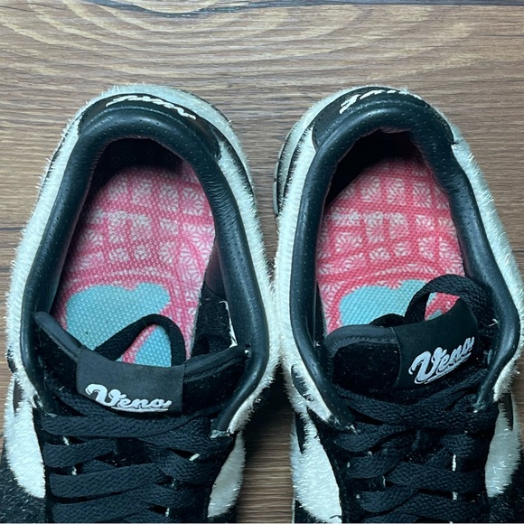 Nike Dunk Low Premium QS BG Premium Size 4Y (Women’s 5.5) Shoes Faux Fur Panda - Picture 9 of 11